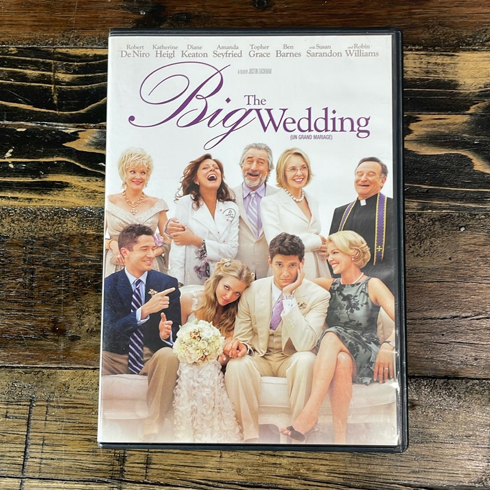 The Big Wedding DVD
